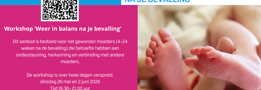 Weer in balans na de bevalling